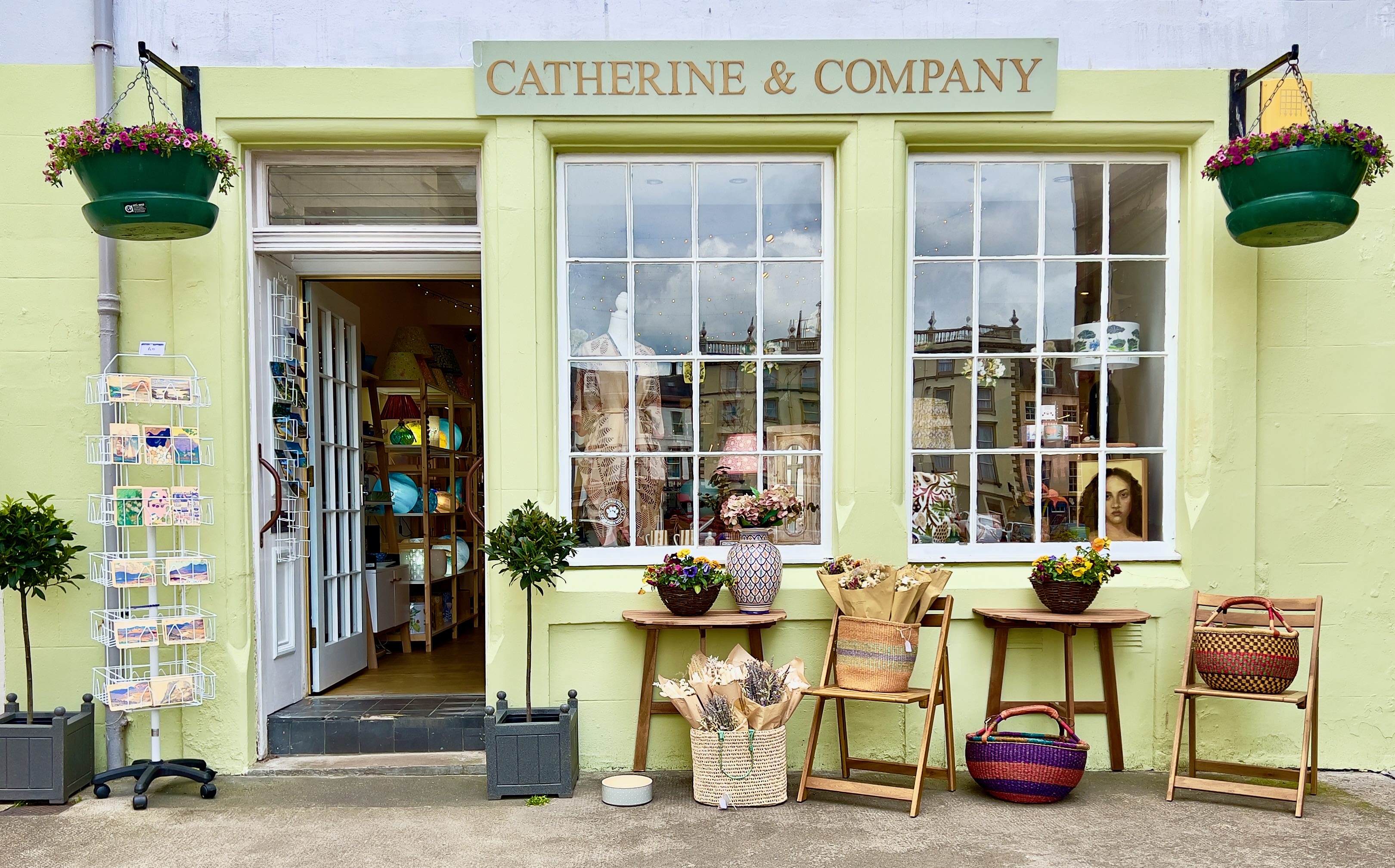 Catherine & Company shop front in Kelso